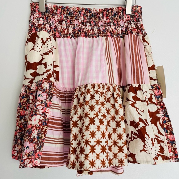 UT NWT Patchwork Skirt Size XS - Picture 1 of 10
